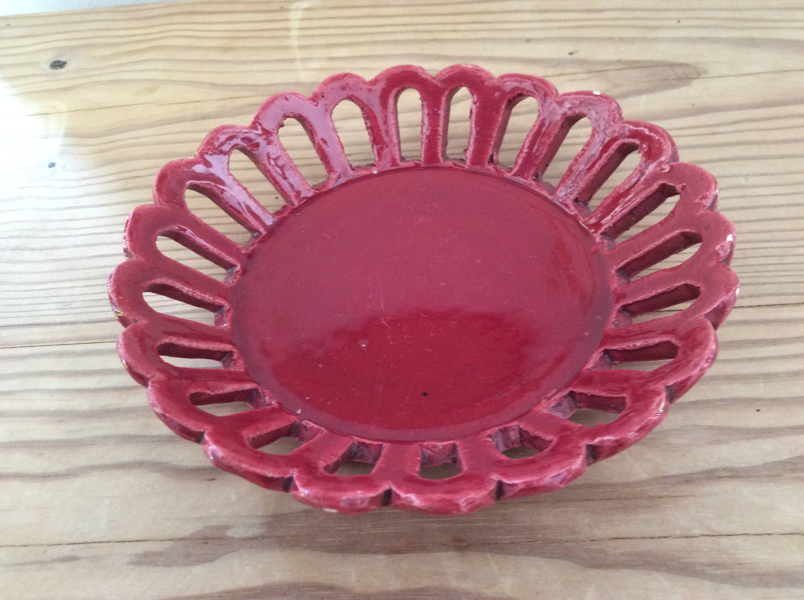 Ceramic plate