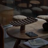 Plateau de jeu traditionnel africain / Objet sculptural, début du XXe siècle