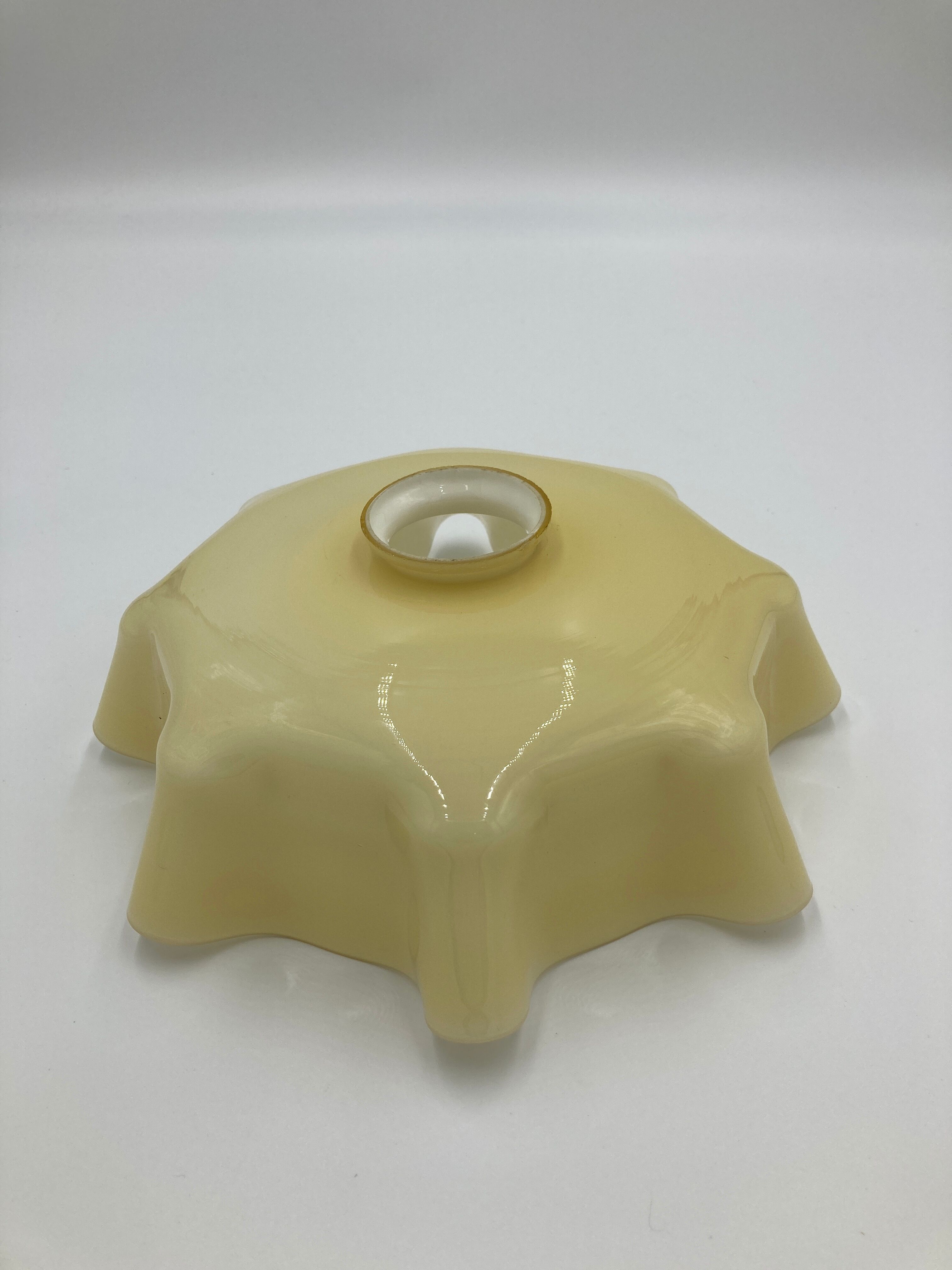 Yellow glass suspension