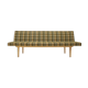 1960s Miroslav Navratil Beech Minimalist Sofa/Daybed, Czechoslovakia