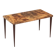 Table basse rectangulaire en parchemin par Aldo Tura 1950