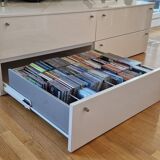 Ligne Roset TV unit, glossy white