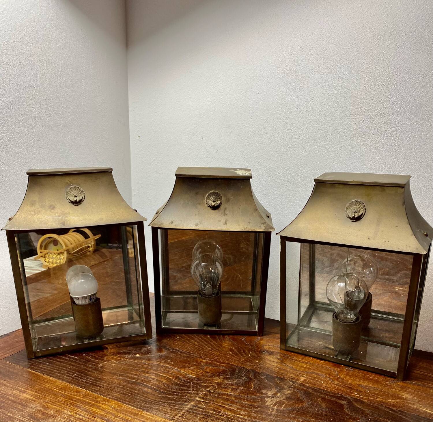 Brass lanterns