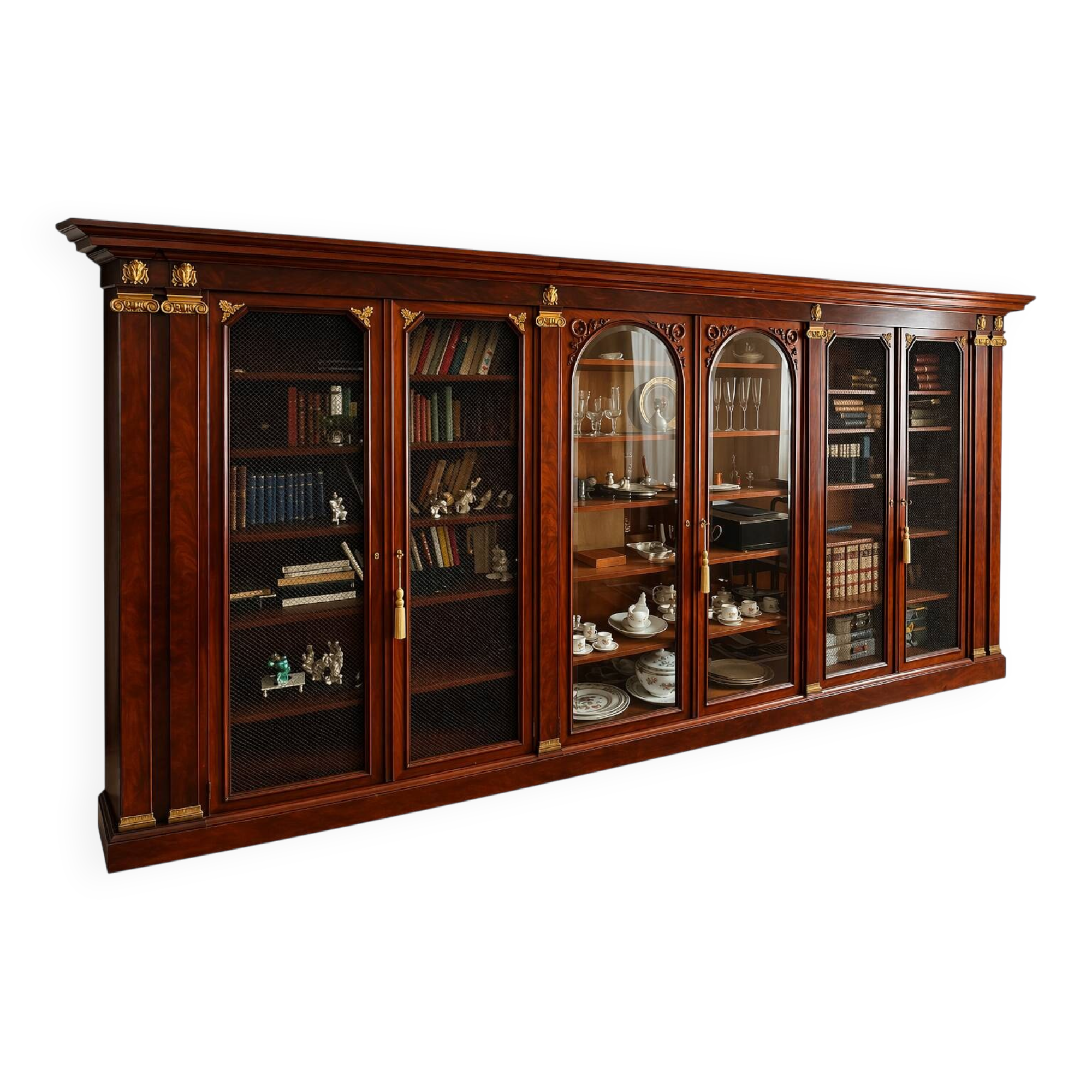 Important Library Cabinet in Italy