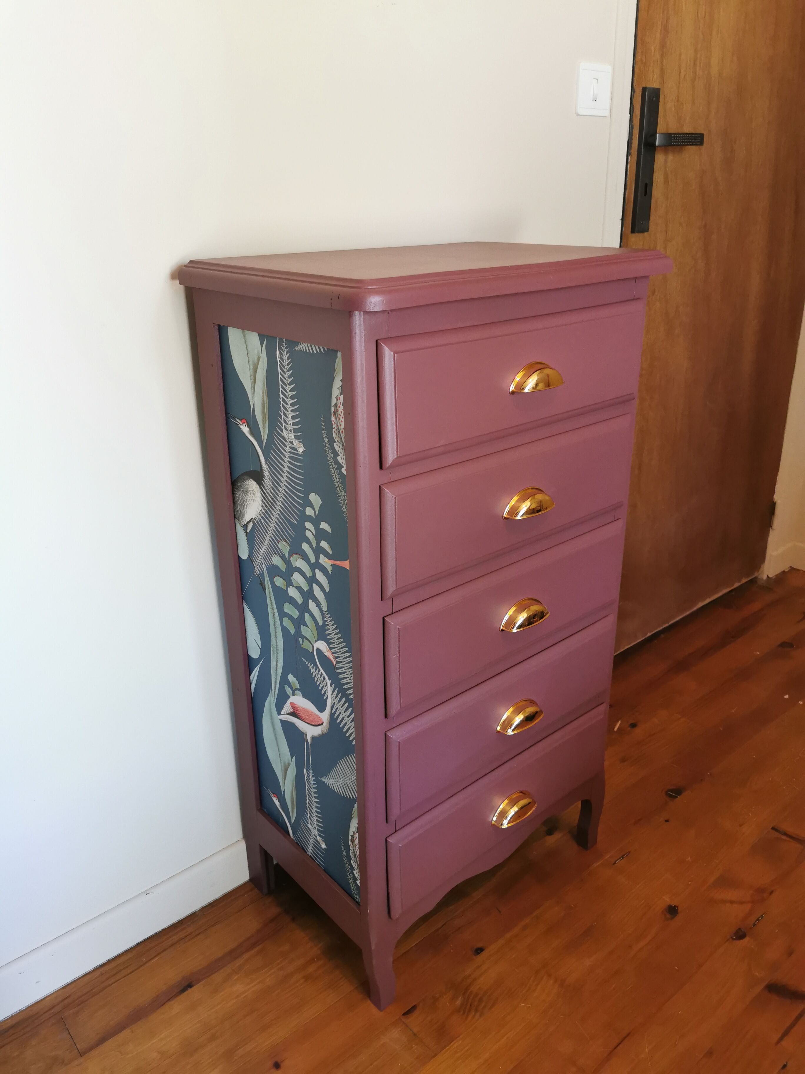Vintage rag picker 5 drawers restyled