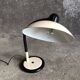 Vintage adjustable lamp in beige metal and black plastic, 70s/80s
