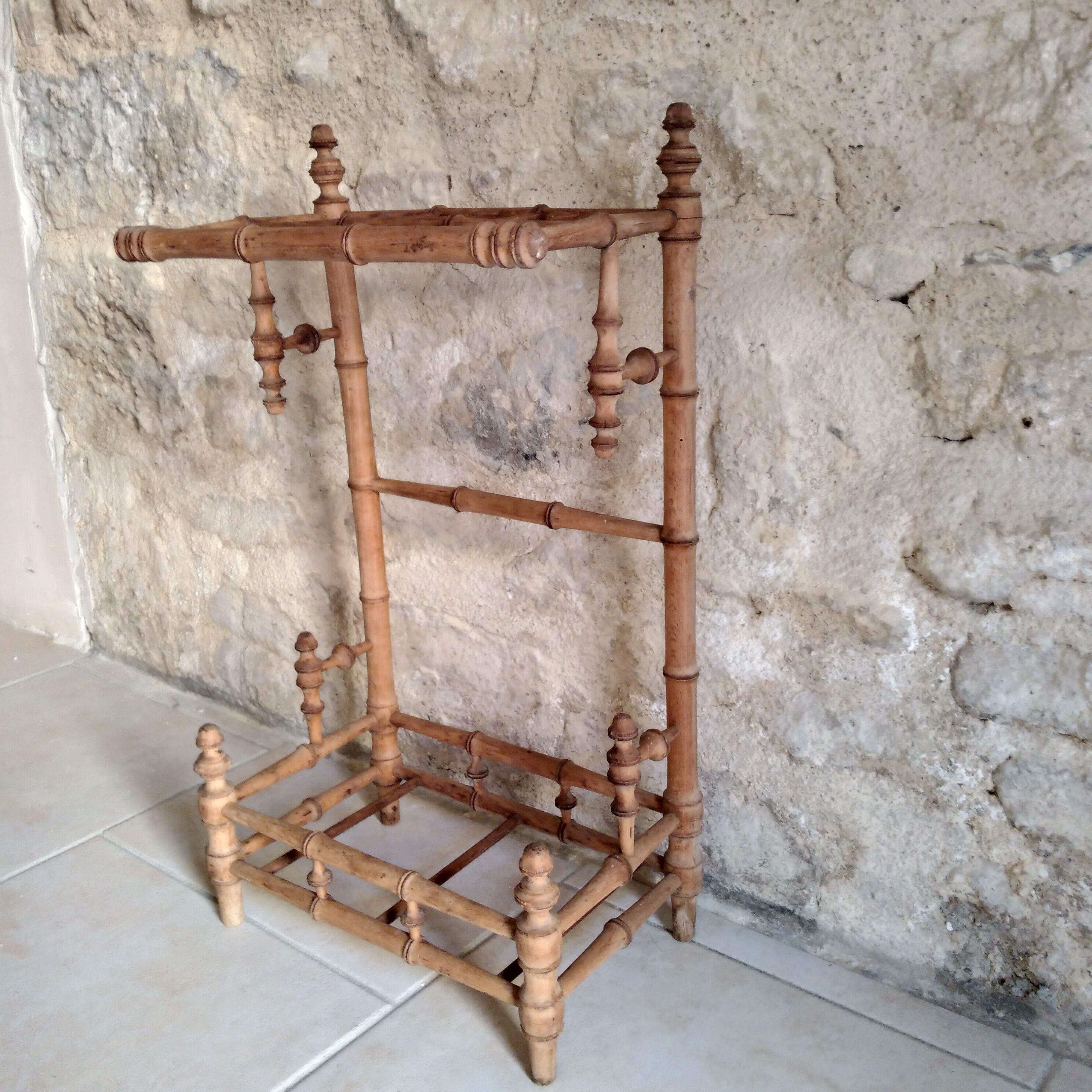 Bamboo umbrella holder, 1930s