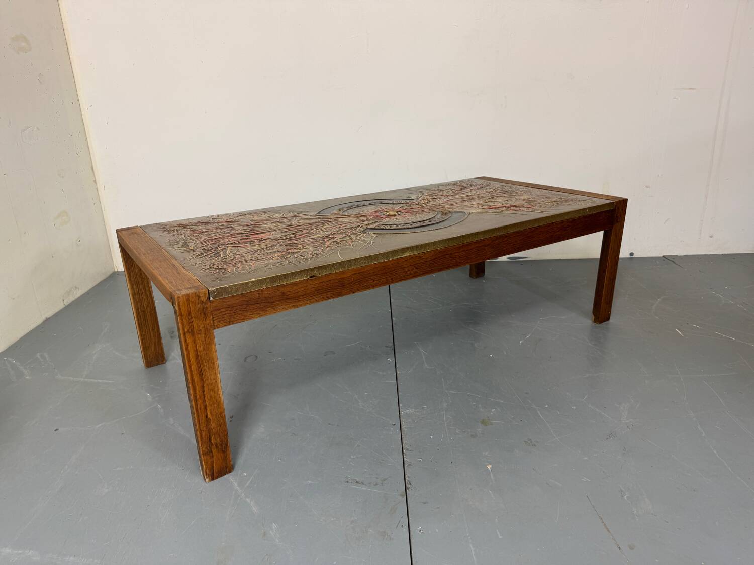 Vintage Mid Century Brutalist Regency coffee table, 1960s
