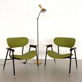 Paire de fauteuils lounge par Gastone Rinaldi, 1960