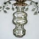 Paire de appliques en cristal et bronze Maison Bagues, années 1960.