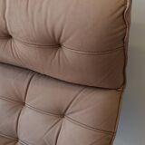 Genega Møbler leather armchair, Denmark, 1960s.