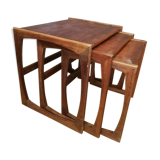 3 tables in teak by G-Plan, 70s