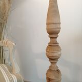 Vintage wooden floor lamp