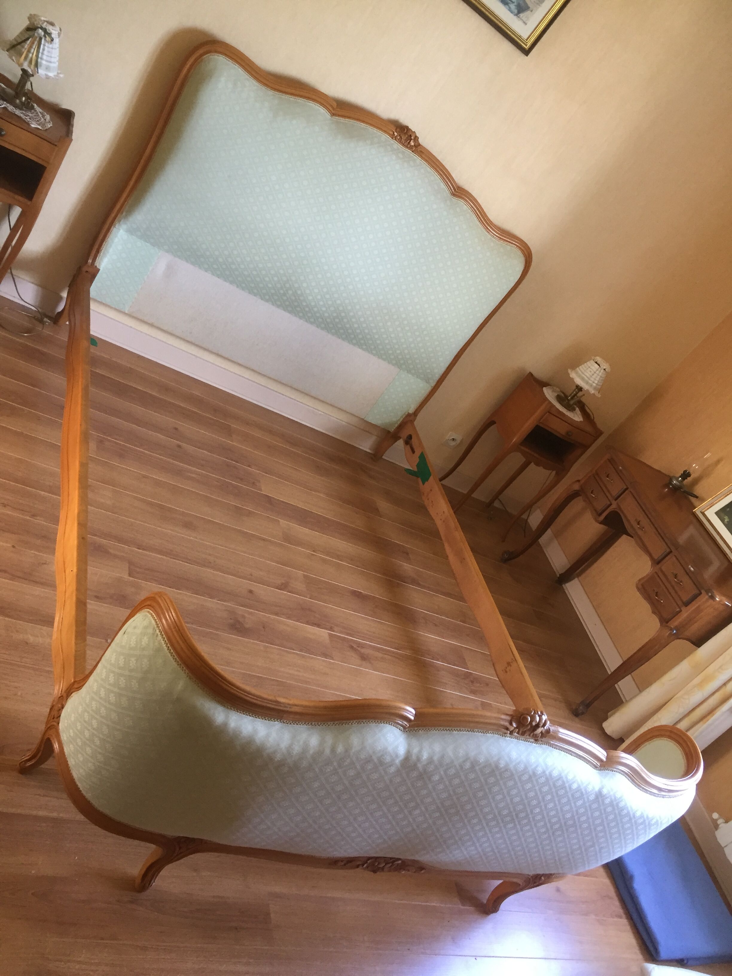 Bed basket style Louis XV