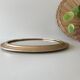 Miroir rond doré 24cm
