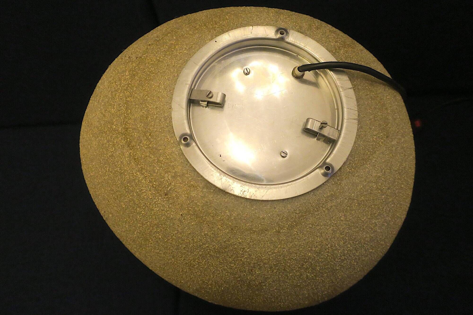 Large moon rock lamp André Cazenave for Singleton attr., 1960s