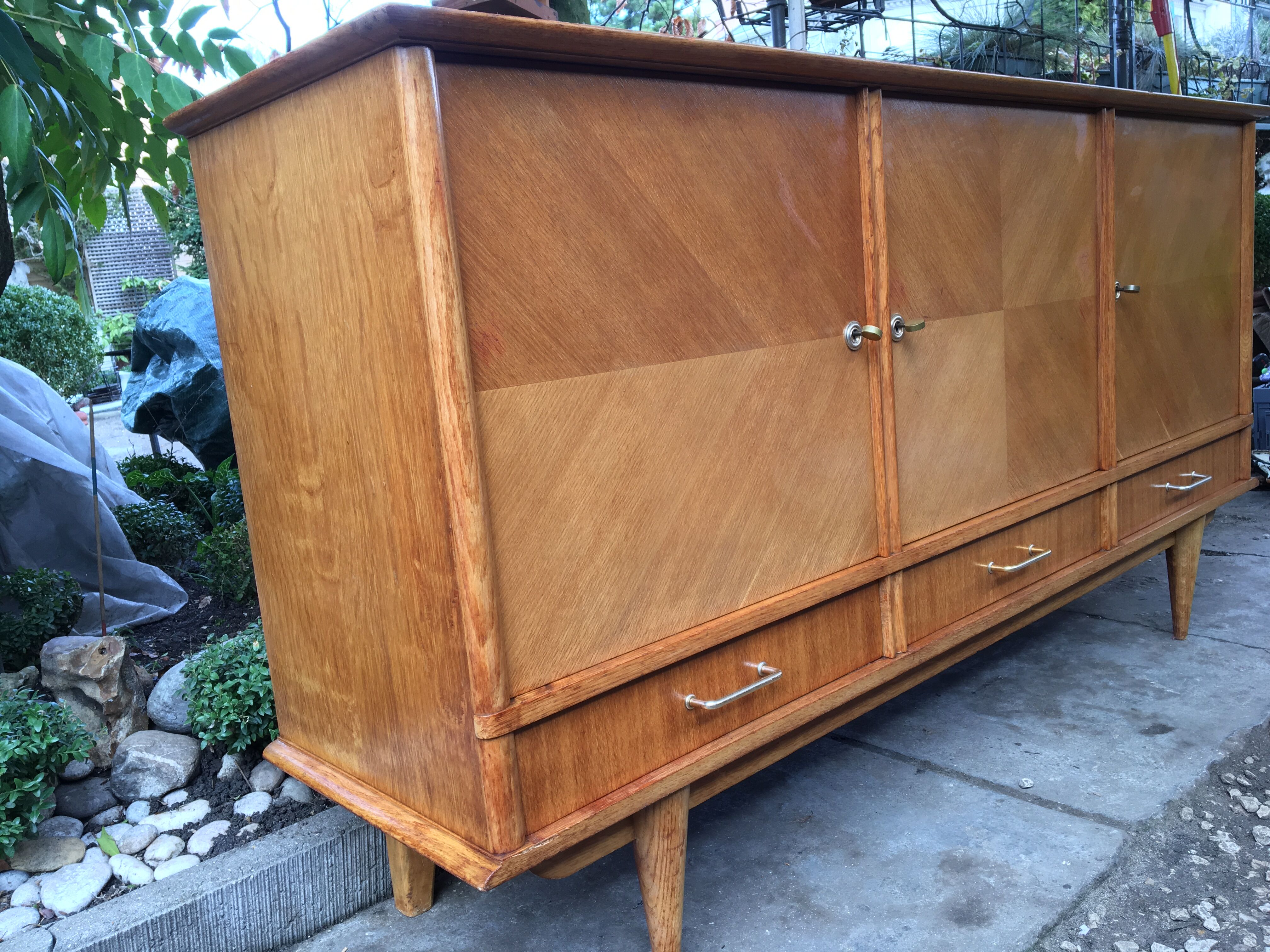 Enfilade chêne vintage