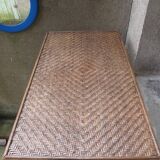 Folding rattan coffee table