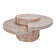 Round Mactan or Fossil Stone Coffee Table by Magnussen Ponte, 1980s
