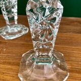 Square base candle holders