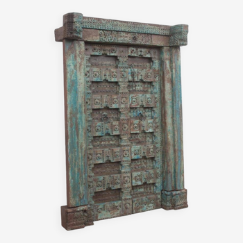 Old Indian Door in Old Teak