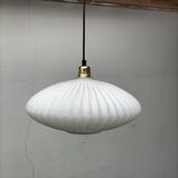 Vintage glass pendant light
