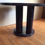 table à manger en faux marbre