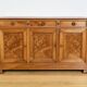 Buffet 3 portes en noyer, fin XIXème