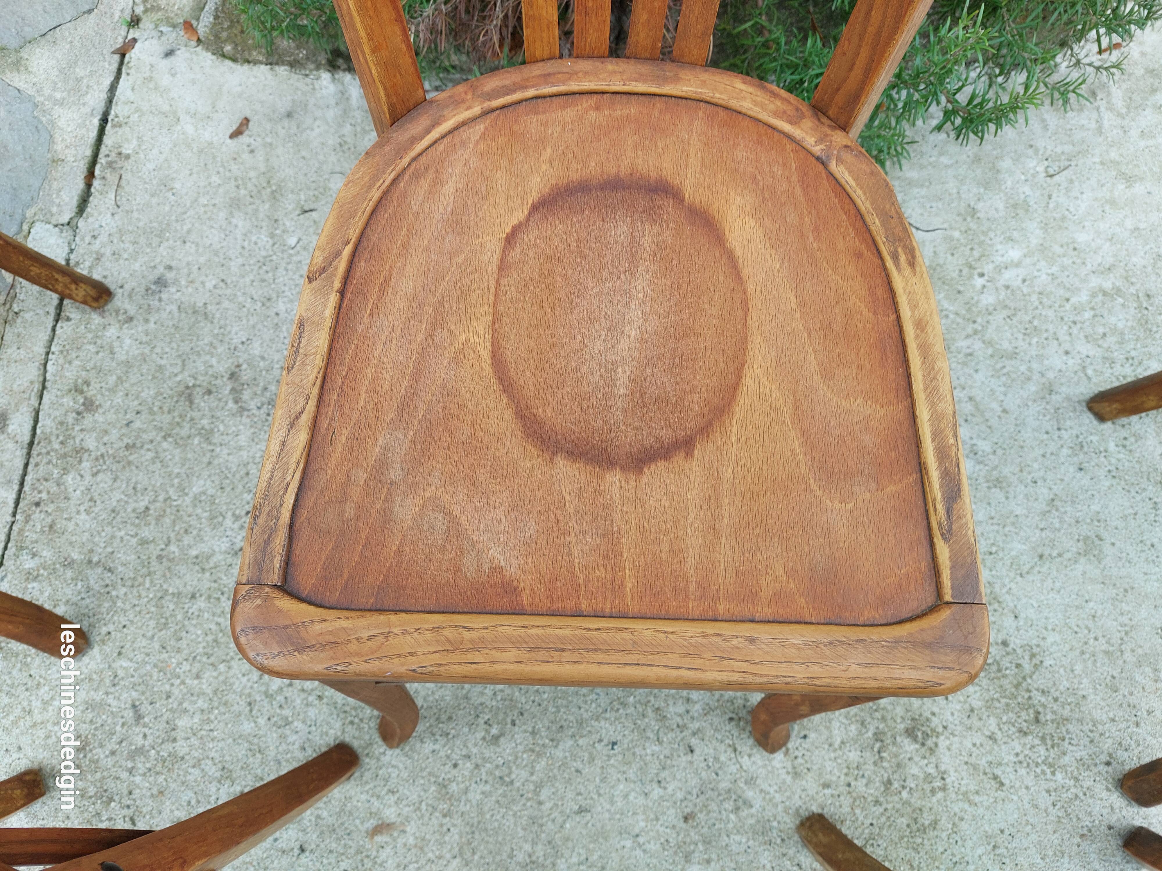 6 Luterma bistro chairs