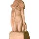 Terracotta Sculpture, Nude Bather, Signed Alfred Jean Halou, Early 20th Century 1910/1920