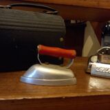 Vintage Calor iron toy with its box