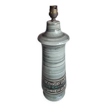 Vintage ceramic lamp base from Jersey