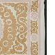 Hand knotted rug, vintage Turkish rug 121x153 cm