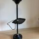 Push-stand ashtray