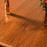 Table en teck 4 rallonges