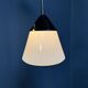 Opaline glass Kandem pendant lamp model 409