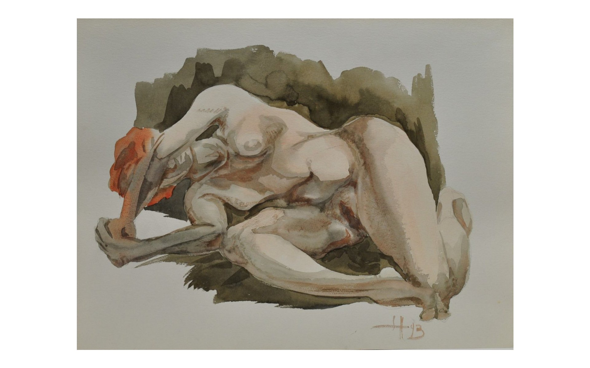 "naked face hidden" by Roger Coppe