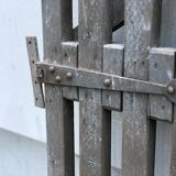 Paire de portes en bois