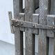 Paire de portes en bois