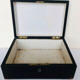 Lacquered wooden jewelry box