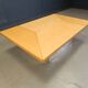 Vintage hidden bar coffee table by Paul michel in ash wood, 1970s