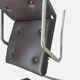 2 cantilever chairs with tubular chrome structure by Pierson of Fra