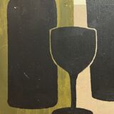 Oil on double-sided panel
