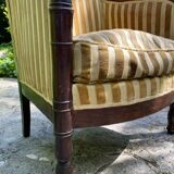 Fauteuil bergère Empire début XIXe