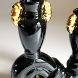 Pair of midcentury candlesticks