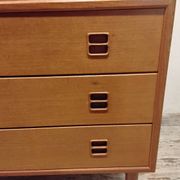 Scandinavian bookcase, chest of drawers