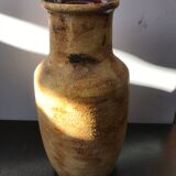 Vase st clément ref 9218 céramique beige France vintage