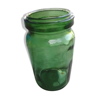 Bocal verre vert