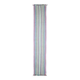 Tapis de couloir vintage turc Oushak fait à la main en laine et coton rose