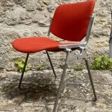 4 chaises empilables de Giancarlo Piretti  DSC 106 pour  Anonima Castelli